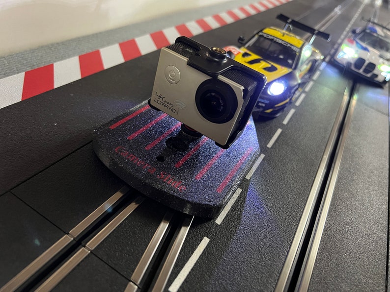 Slotcar Carrera Camera Slide 132 124 Slot Car Action Cam Camera Slide