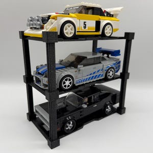 Auto Car Stand Ständer Display für Lego Speed Champions Stapelbar