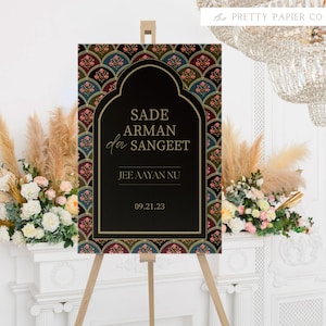 Sade Munde Da Viah| Indian Welcome Sign | Customizable | Anand Karaj, Engagement, Mehndi, Chunni Ceremony, Jago, Choora, Sangeet | Digital