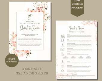 Sikh Wedding Program, Anand Karaj Program, Sikh Ceremony Guide, Sikh Infographics, Anand Karaj Program with Meaning, Sikh Wedding Guide