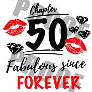 Chapter 50, 51 & 55 Fabulous Since Forever Digital File PNG