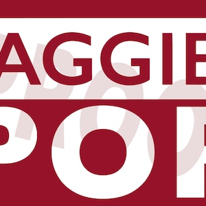 Aggie Pop Digital File PNG