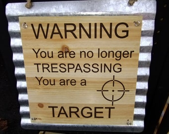 warning You are no longer Trespassing