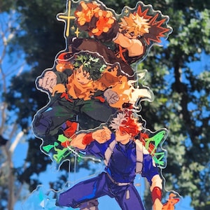 HeroAca Origin Standee - Midoriya, Bakugou, Todoroki