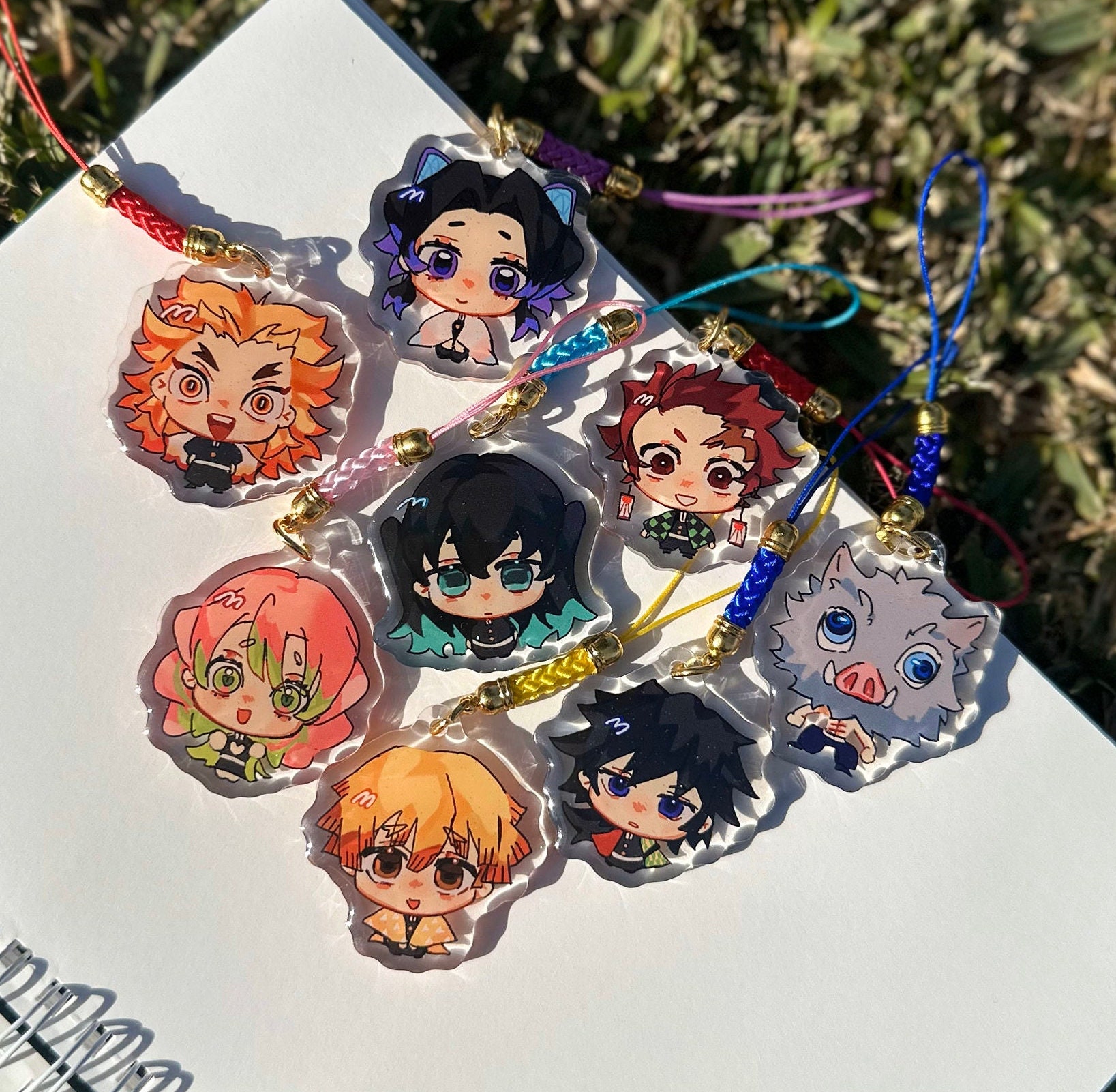Demon Slayers! Phone Charms