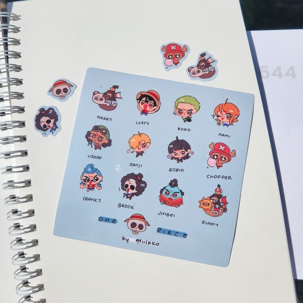 Strawhat Crew Sticker Sheet