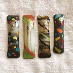 Geschmolzene Mezuzah Hülle aus Glas, Jüdisches Haus