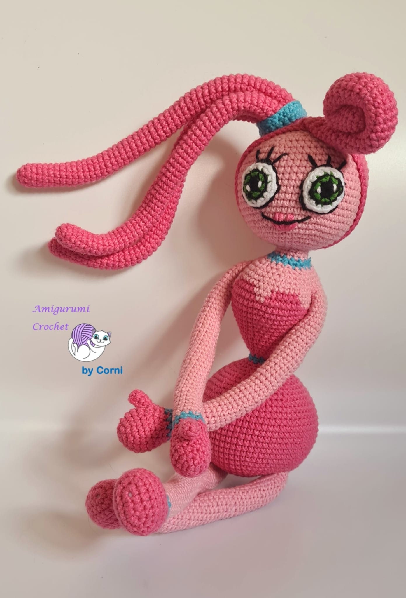 Spider Mommy Long Legs Crocheted 