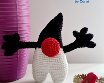 PDF inspired by Java Duke mascot crochet pattern