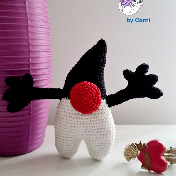 PDF inspired by Java Duke mascot crochet pattern