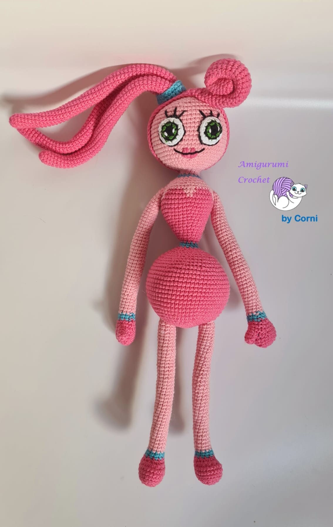 Spider Mommy Long Legs Crocheted 