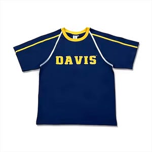 chemise en jersey UC Davis Aggies vintage - t-shirt de sport universitaire rétro - haut de sport universitaire de style années 90 - streetwear unisexe graphique