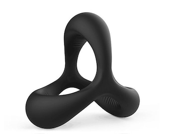 Cock Ring Anneau de pénis en Silicone, Anneau comfortable retarde l'éjaculation, sex toys pour hommes gay TAILLE UNIQUE