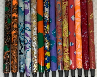 Clay covered BIC pens