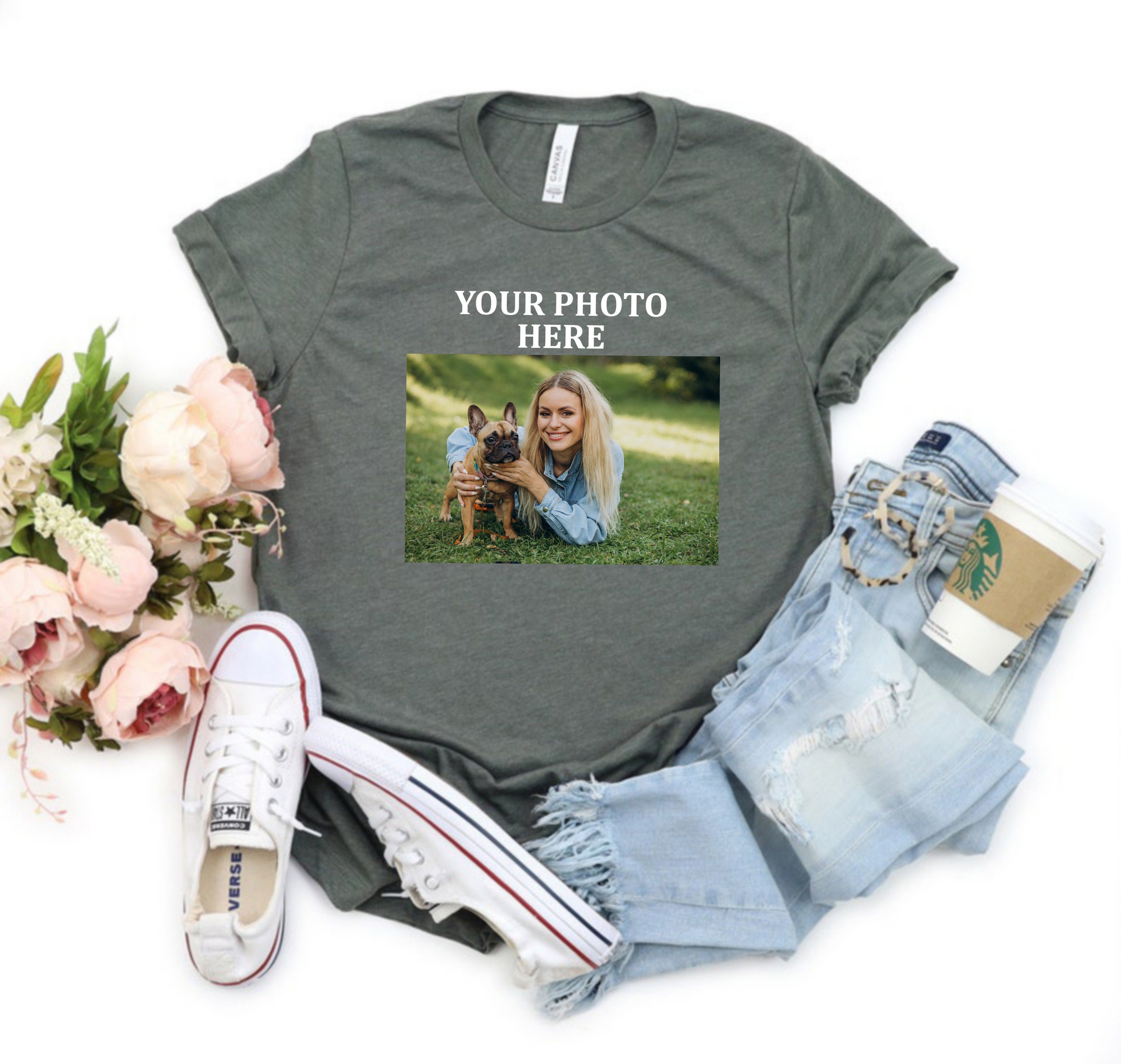 Discover Custom Shirt With Photo, Photo Shirt, Picture Shirt, Custom Photo Shirt, Custom Shirt, Custom Logo Tee, Make Your Own Shirt, Shirt Printing