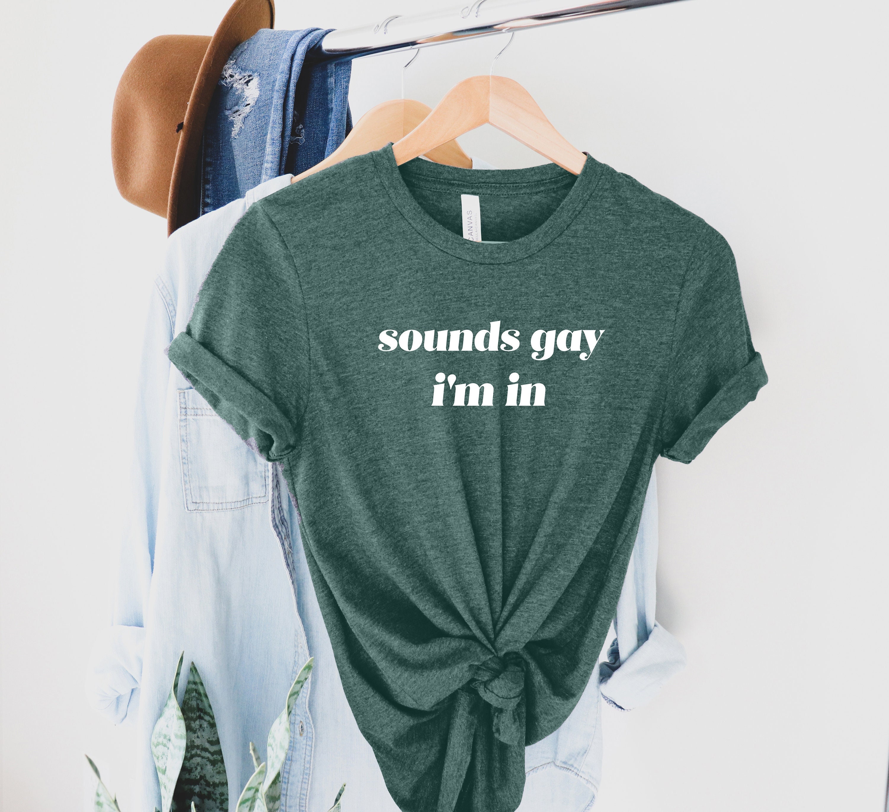 Discover Sounds Gay im in Shirt, Funny Gay Pride TShirt