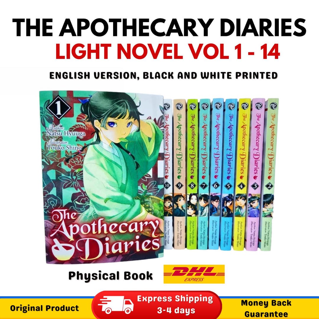 The Apothecary Diaries (light Novel) Vol 1 14 Full Set,
