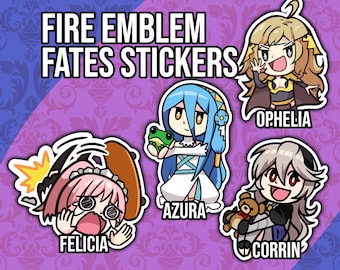 Fire Emblem Fates Vinyl Stickers