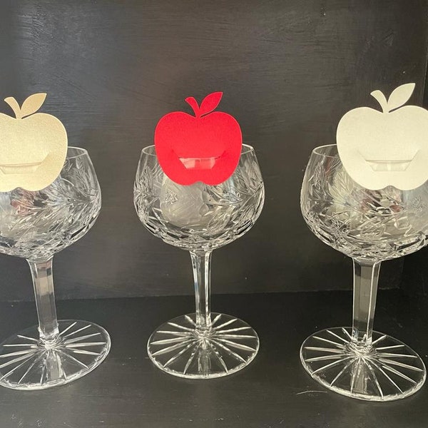Apple Glass Decor