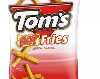 toms hot fries 3 bags 6oz bags