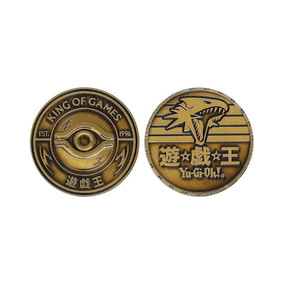 Yu-gi-oh! King of Games Millennium Eye Coin - Etsy