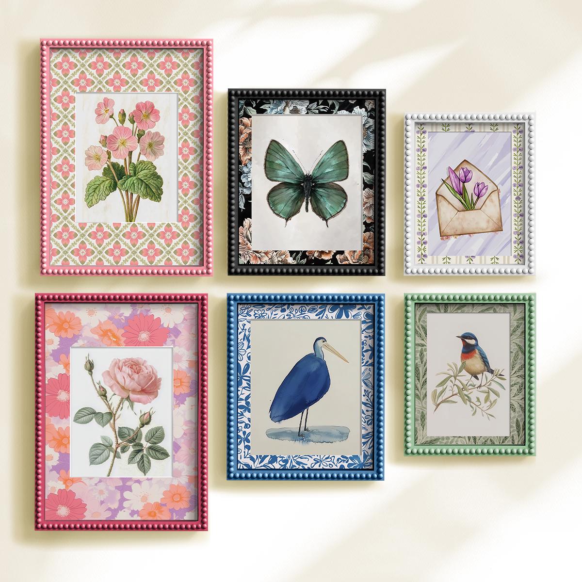 【希少品】AIG OPEN 2008 ポスター 2枚組 Gallery Bobbin Photo Frame, 6x8in Assorted Frame Collage
