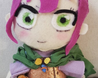 Custom RPG Character Plushie, 10"