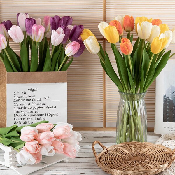 Tulip Bridal Bouquet Etsy