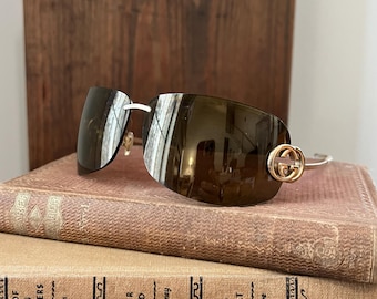Vintage Y2K Gucci Sunglasses - Etsy