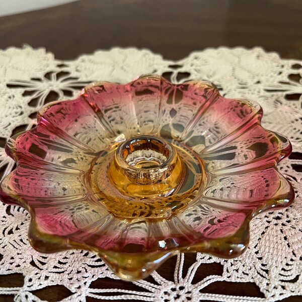 Candle Holders Pink Etsy