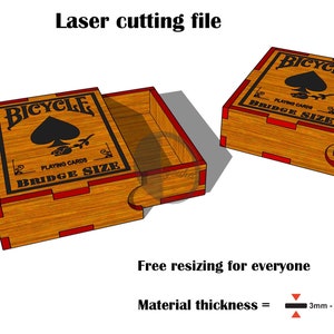 Caja de cartón cortada a láser de 3 mm a 4 mm
