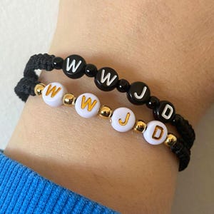 WWJD Bracelets, Jesus Religious Jewelry Gift, What Would Jesus Do Bracelet, Religious Gifts, Gift for Christmas