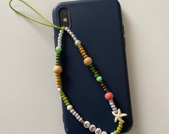 Encanto de teléfono personalizado, encanto de teléfono con nombre, encanto de teléfono personalizado, encanto de teléfono con cuentas con nombre, regalo para ella/él, encanto de bolso lindo