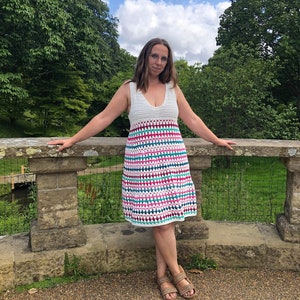 The Granny-Stripe Summer Dress Crochet Pattern