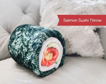 Salmon and Cucumber Sushi Blanket