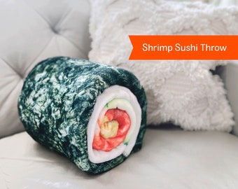 Shrimp and Cucumber Sushi Blanket