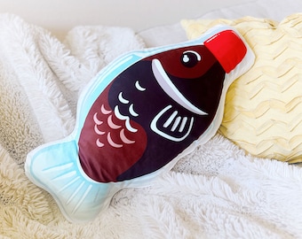 Fish-Shaped Soy Sauce Pillow