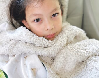 Sushi Blanket Sherpa - Salmon and Cucumber