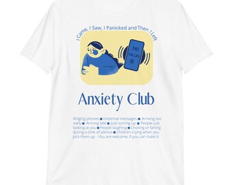 Anxiety Club Unisex T-Shirt