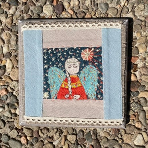 Angel in the Sky with Christmas Star