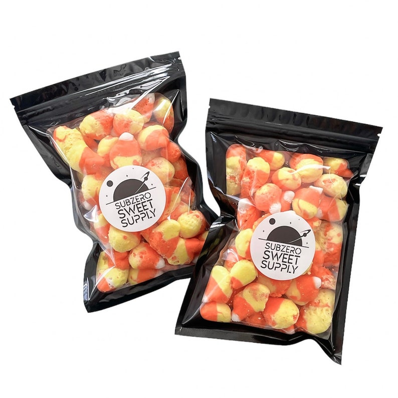 Freeze Dried Candy Corn Freeze Dried Halloween Candy Freeze Etsy