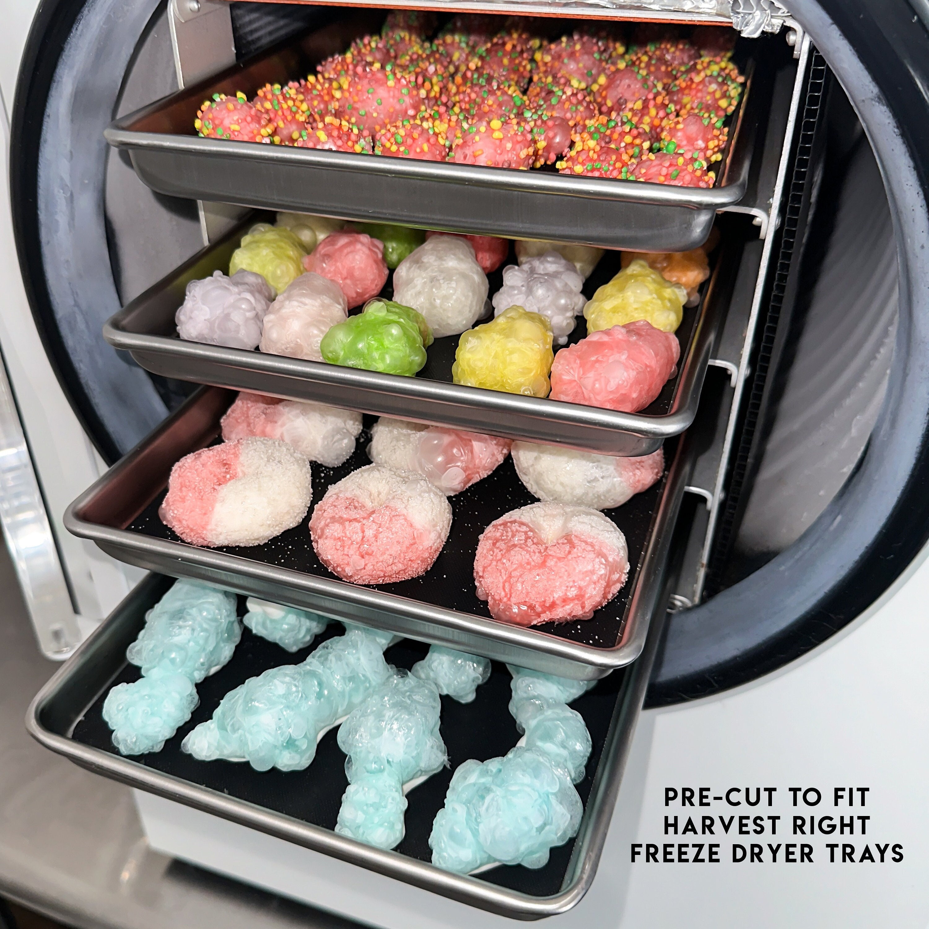 Teflon Mats for Harvest Right Freeze Dryer Trays, Teflon Tray Liners