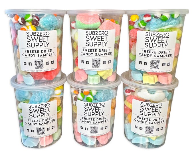 Freeze Dried Rainbow Bites Freeze Dried Candy Freeze Dried Etsy