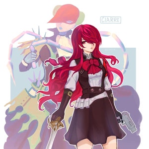 Mitsuru Print - 11x17'' - Persona 3
