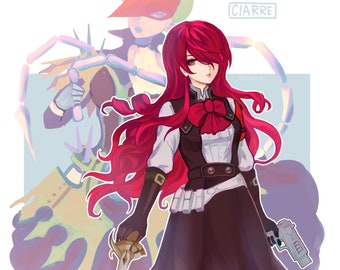 Mitsuru Print - 11x17&#39;&#39; - Persona 3