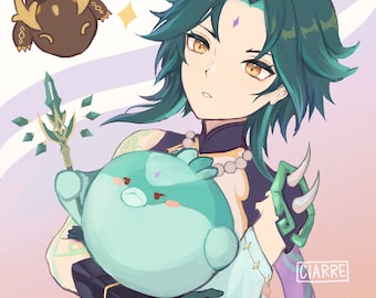 Xiao and Adeptus Form Mini Print - 5x7