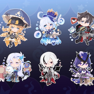 Fontaine Acrylic Charms
