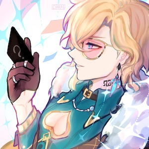 Aventurine - Honkai Star Rail Print