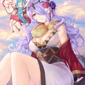 ファイアーエムブレムif：カミラとヒノカ - ポスター 13x19 - Etsy 日本
