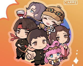 Great Ace Attorney - Acrylic Charm